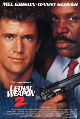Lethal Weapon 2 (1989) original movie poster for sale at Original Film Art - Vintage Movie Posters