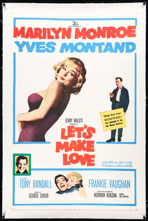 Let's Make Love (1960) original movie poster for sale at Original Film Art