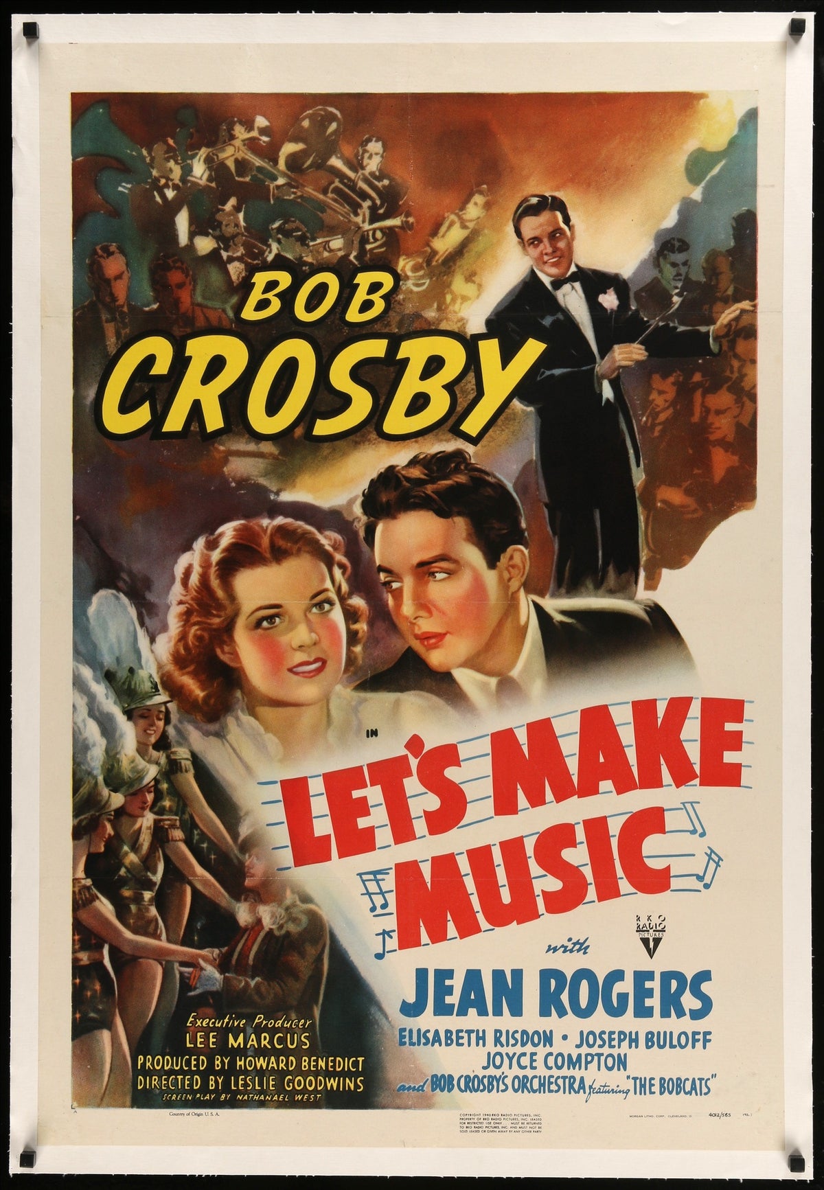 Let&#39;s Make Music (1941) original movie poster for sale at Original Film Art