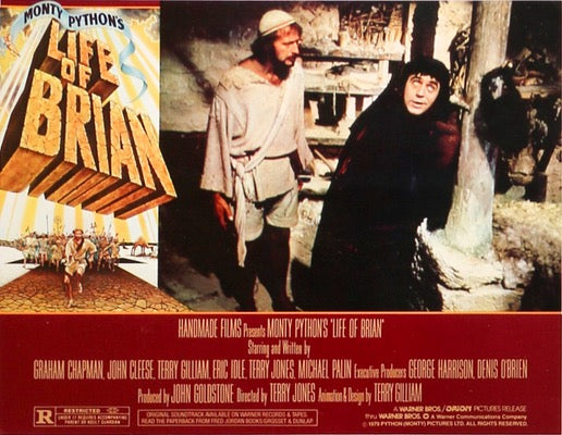 Life of Brian (1979) original movie poster for sale at Original Film Art - Vintage Movie Posters
