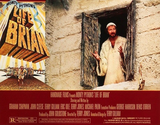 Life of Brian (1979) original movie poster for sale at Original Film Art - Vintage Movie Posters