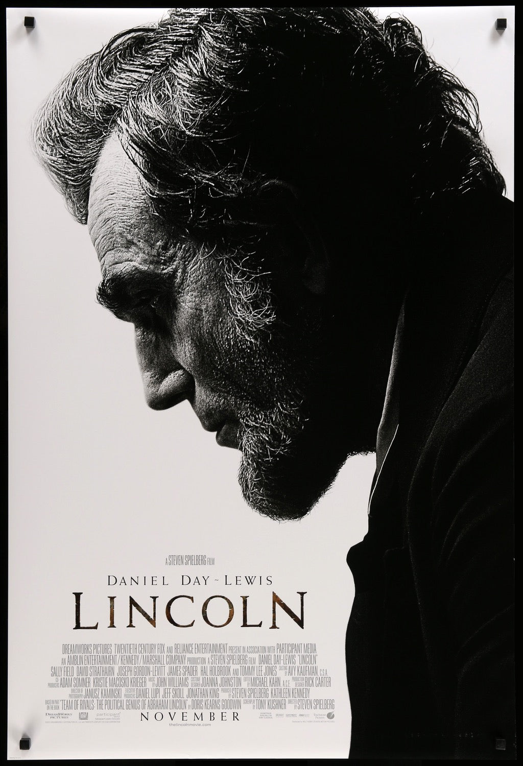 Lincoln (2012) original movie poster for sale at Original Film Art