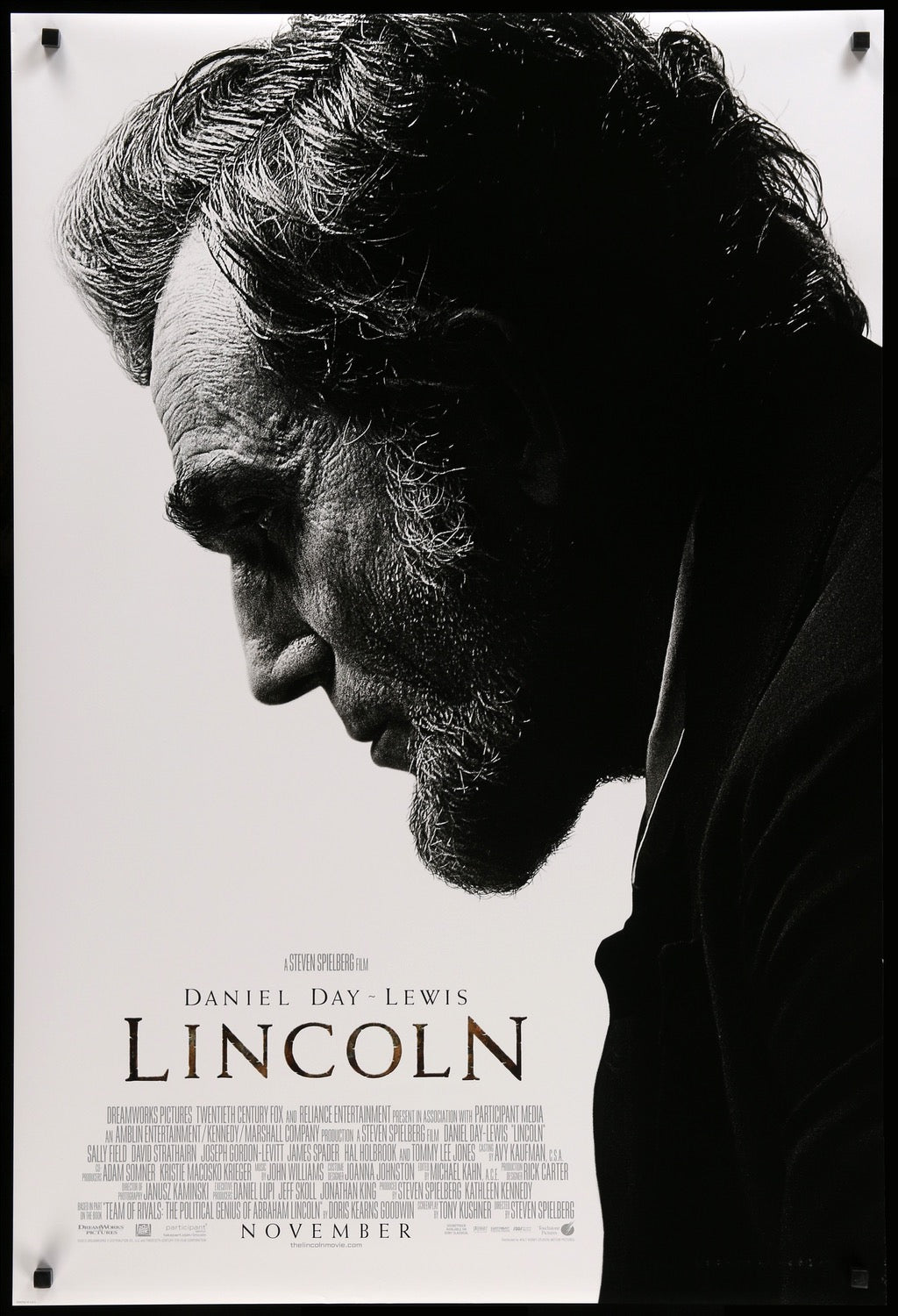 Lincoln (2012) original movie poster for sale at Original Film Art - Vintage Movie Posters