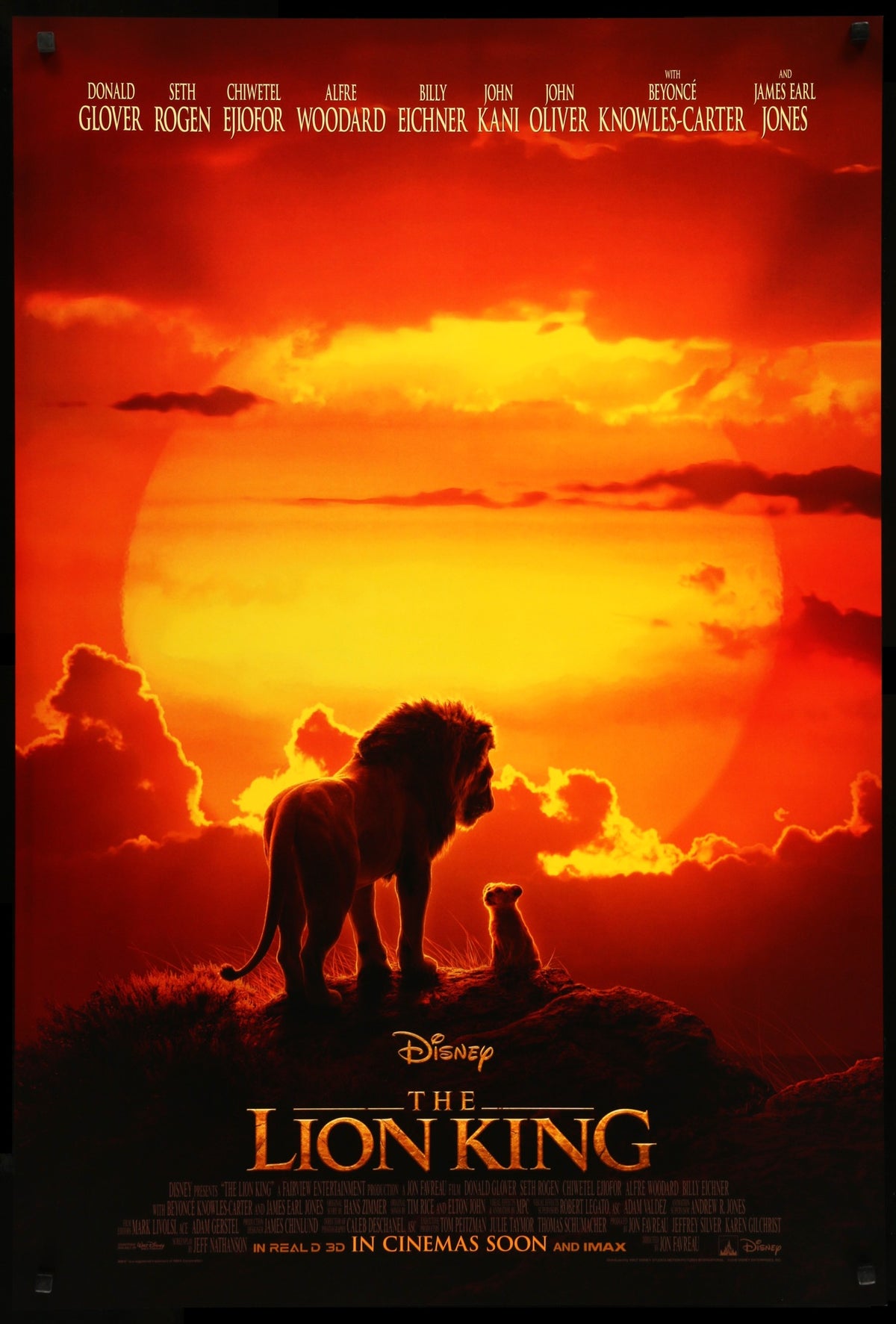 Lion King (2019) original movie poster for sale at Original Film Art