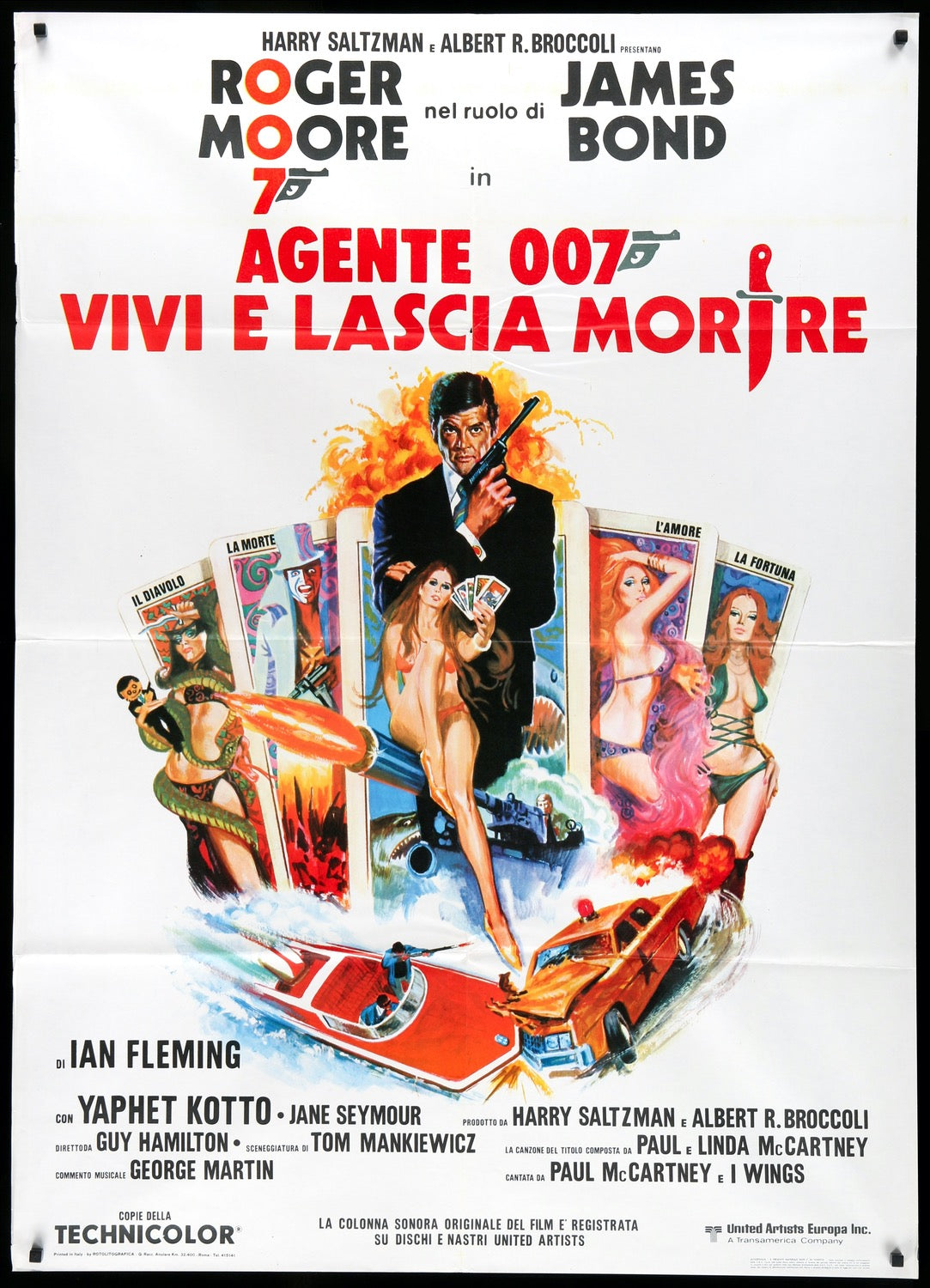 Live and Let Die (1973) original movie poster for sale at Original Film Art