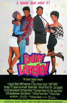 Livin' Large (1991) original movie poster for sale at Original Film Art