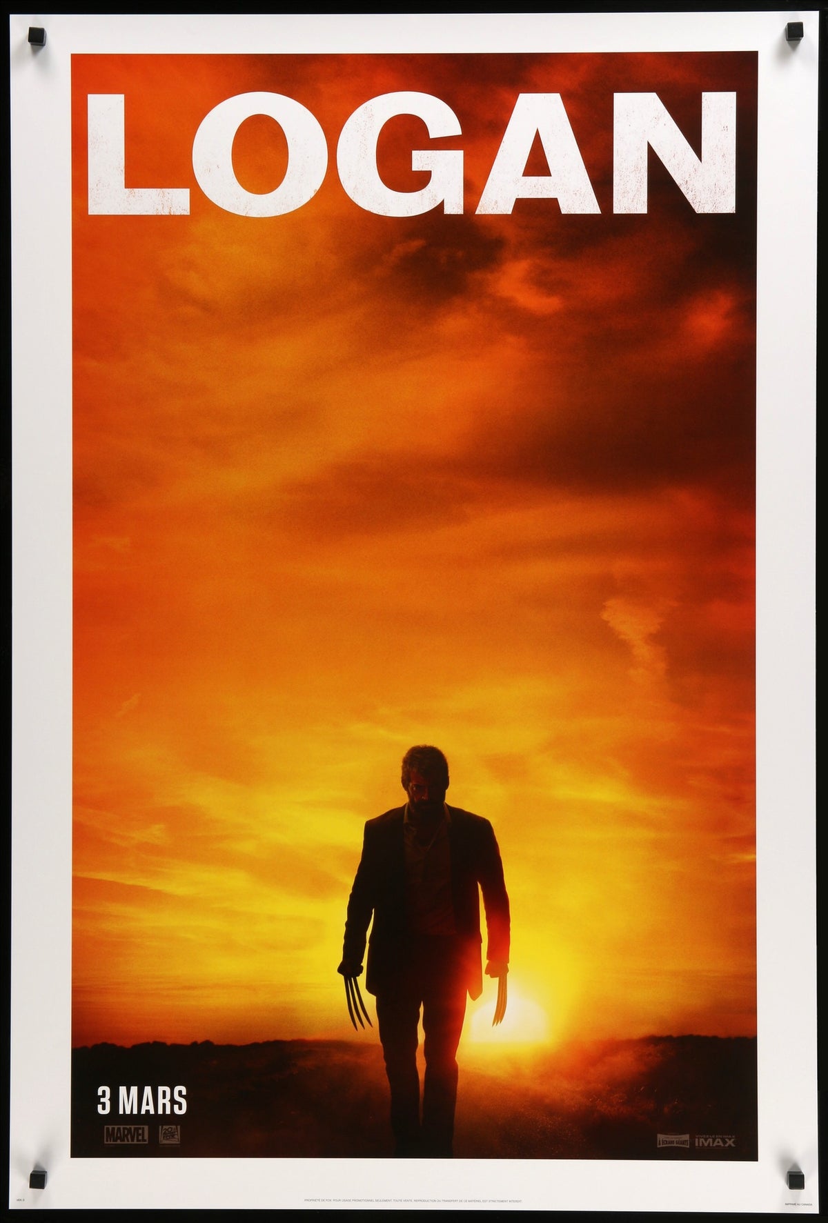 Logan (2017) original movie poster for sale at Original Film Art - Vintage Movie Posters