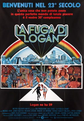 Logan's Run (1976) original movie poster for sale at Original Film Art