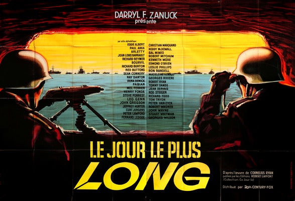 Longest Day (1962) original movie poster for sale at Original Film Art