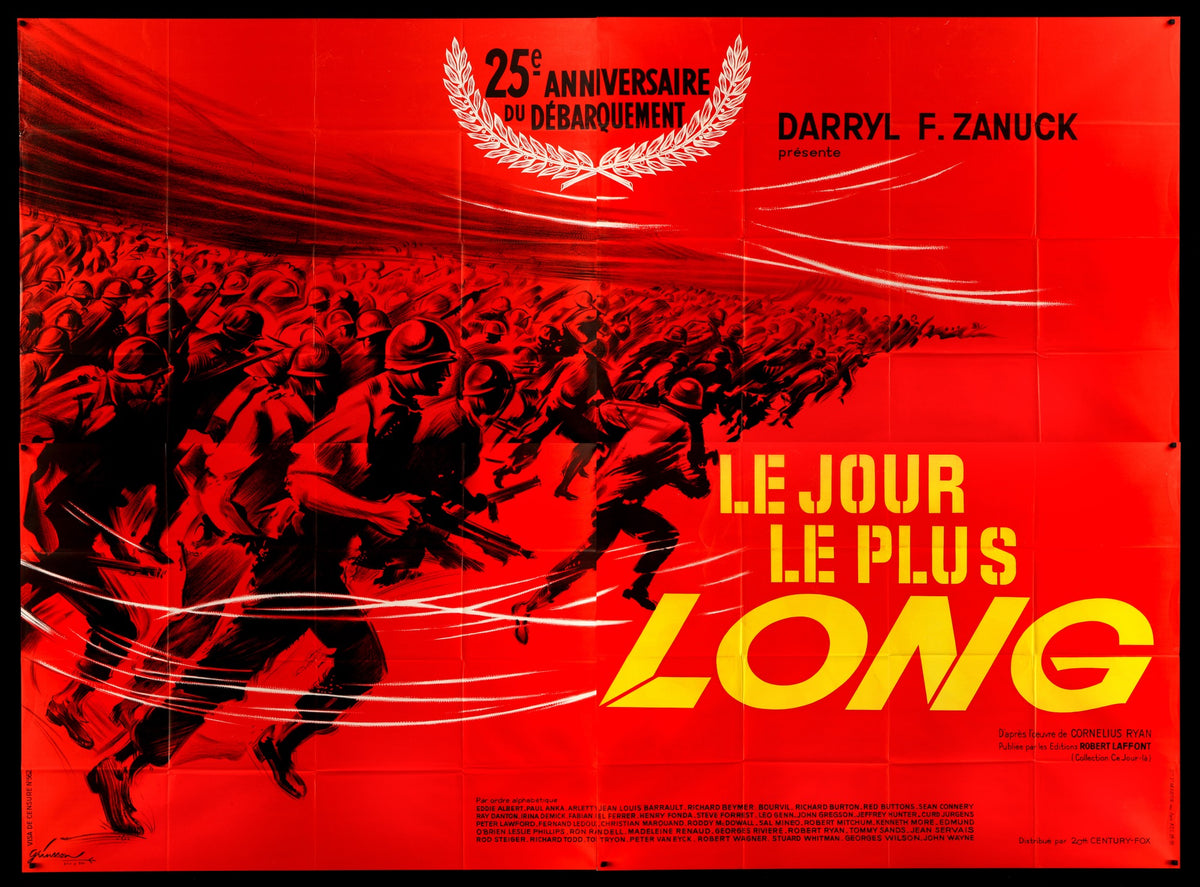 Longest Day (1962) original movie poster for sale at Original Film Art - Vintage Movie Posters