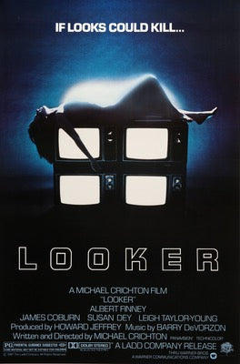 LOOKER USオリジナル映画ポスター looker_1981_original_film_art_