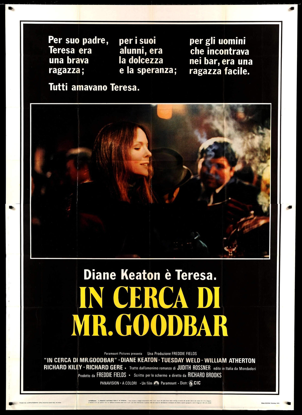 Looking for Mr. Goodbar (1977) original movie poster for sale at Original Film Art - Vintage Movie Posters
