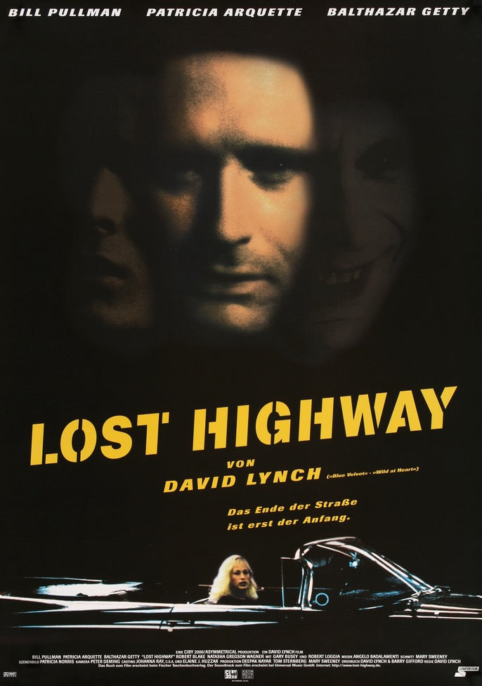 Lost Highway (1997) original movie poster for sale at Original Film Art - Vintage Movie Posters