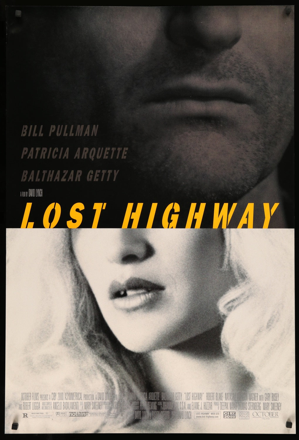 Lost Highway (1997) original movie poster for sale at Original Film Art - Vintage Movie Posters