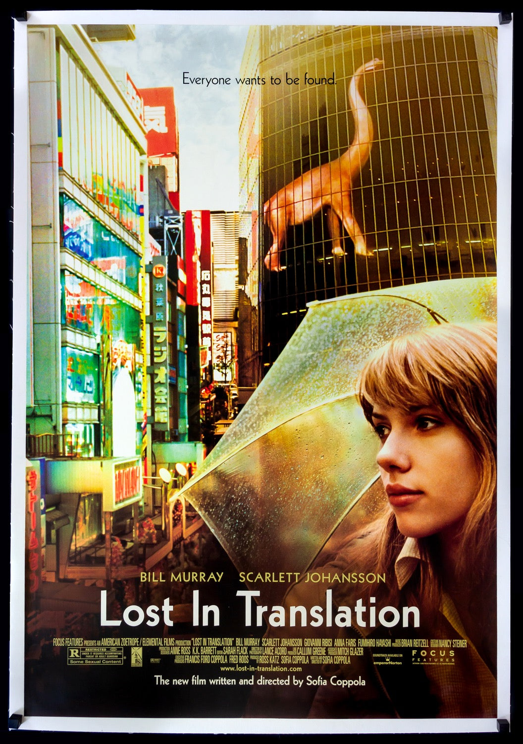 Lost in Translation (2003) original movie poster for sale at Original Film Art