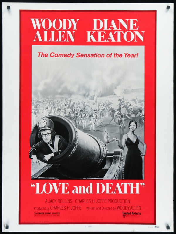 Love and Death (1975) Original Thirty by Forty Movie Poster