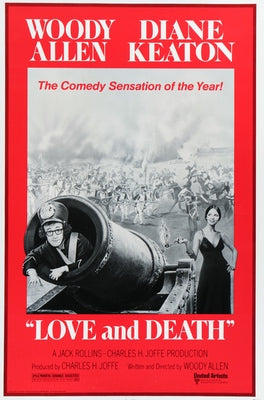 Love and Death (1975) Original Thirty by Forty Movie Poster