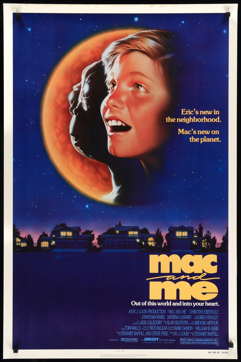 Mac and Me (1988) original movie poster for sale at Original Film Art - Vintage Movie Posters