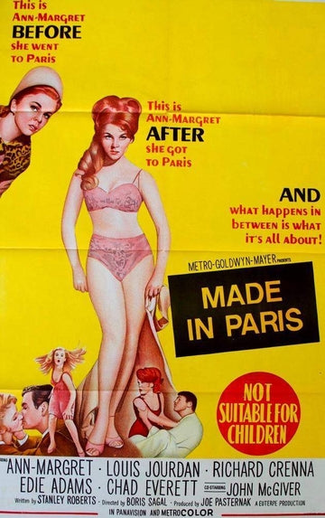 Made in Paris (1966) original movie poster for sale at Original Film Art