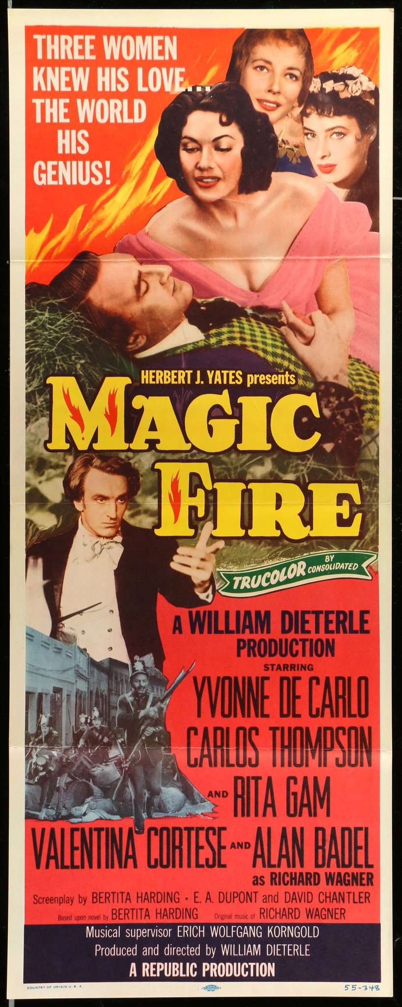 Magic Fire (1955) original movie poster for sale at Original Film Art - Vintage Movie Posters