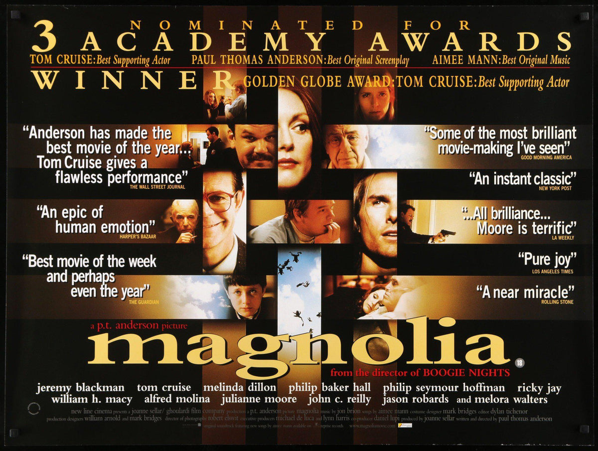 Magnolia (1999) original movie poster for sale at Original Film Art - Vintage Movie Posters