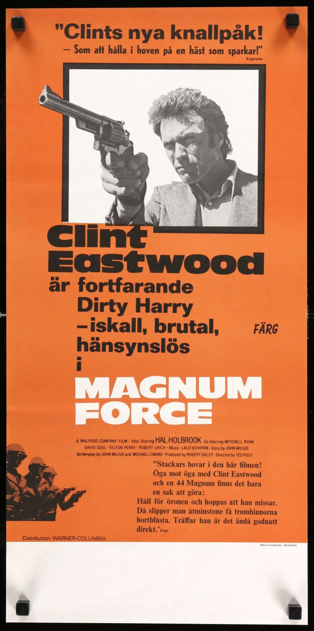 Magnum Force (1973) original movie poster for sale at Original Film Art - Vintage Movie Posters
