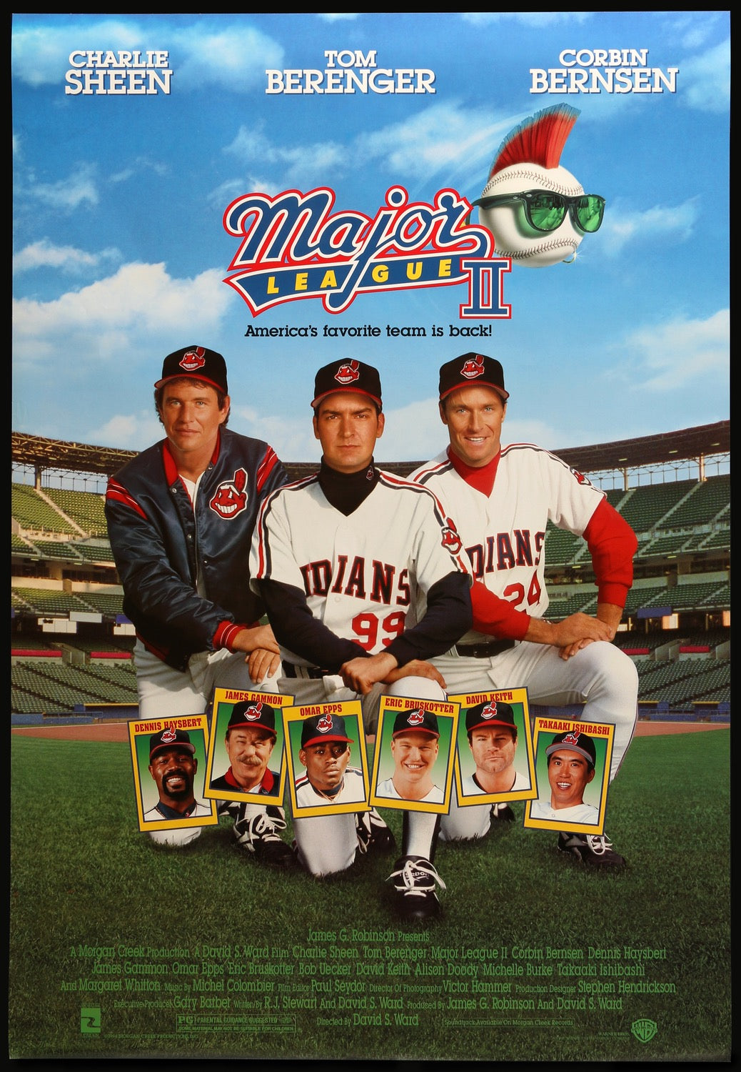 Major League 2 (1994) original movie poster for sale at Original Film Art