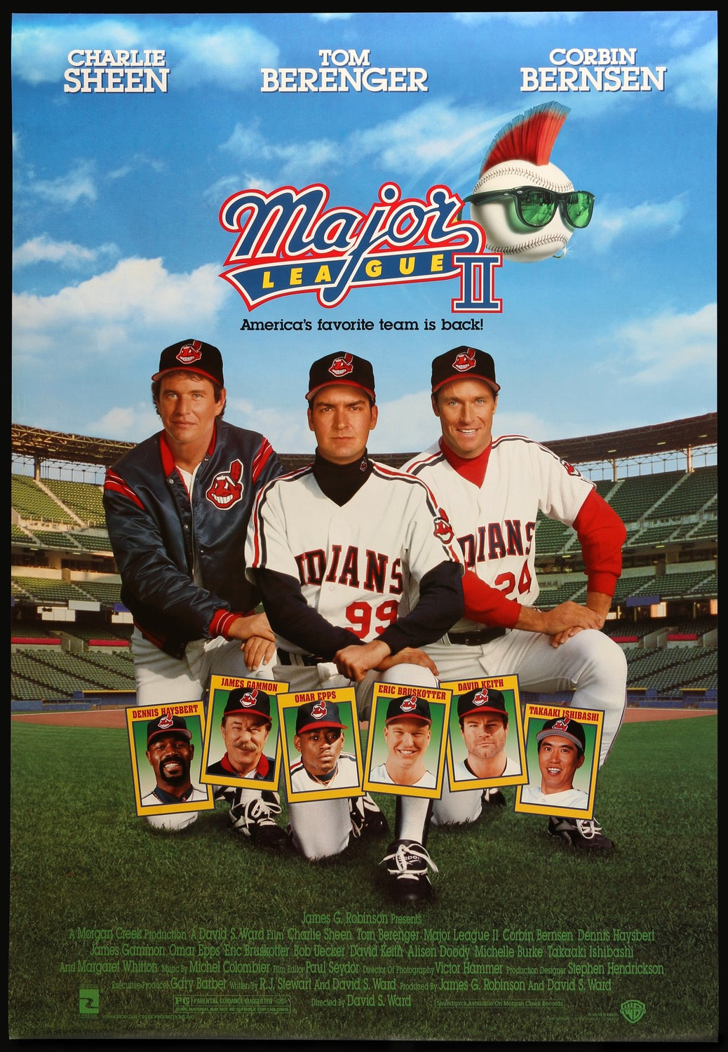 Major League 2 (1994) original movie poster for sale at Original Film Art - Vintage Movie Posters