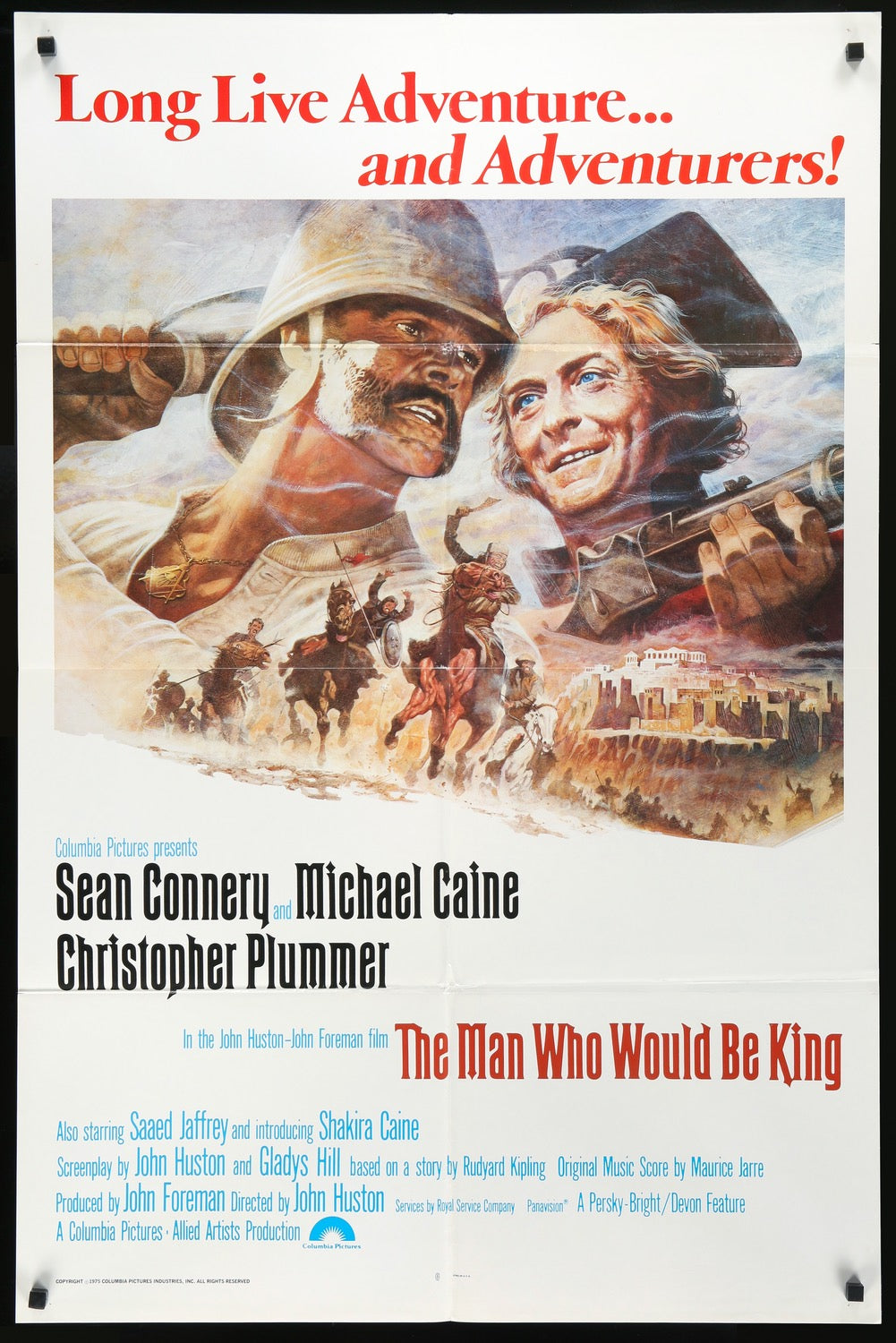 Man Who Would Be King (1975) original movie poster for sale at Original Film Art