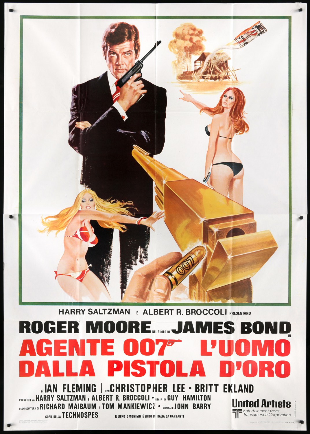 Man with the Golden Gun (1974) original movie poster for sale at Original Film Art - Vintage Movie Posters