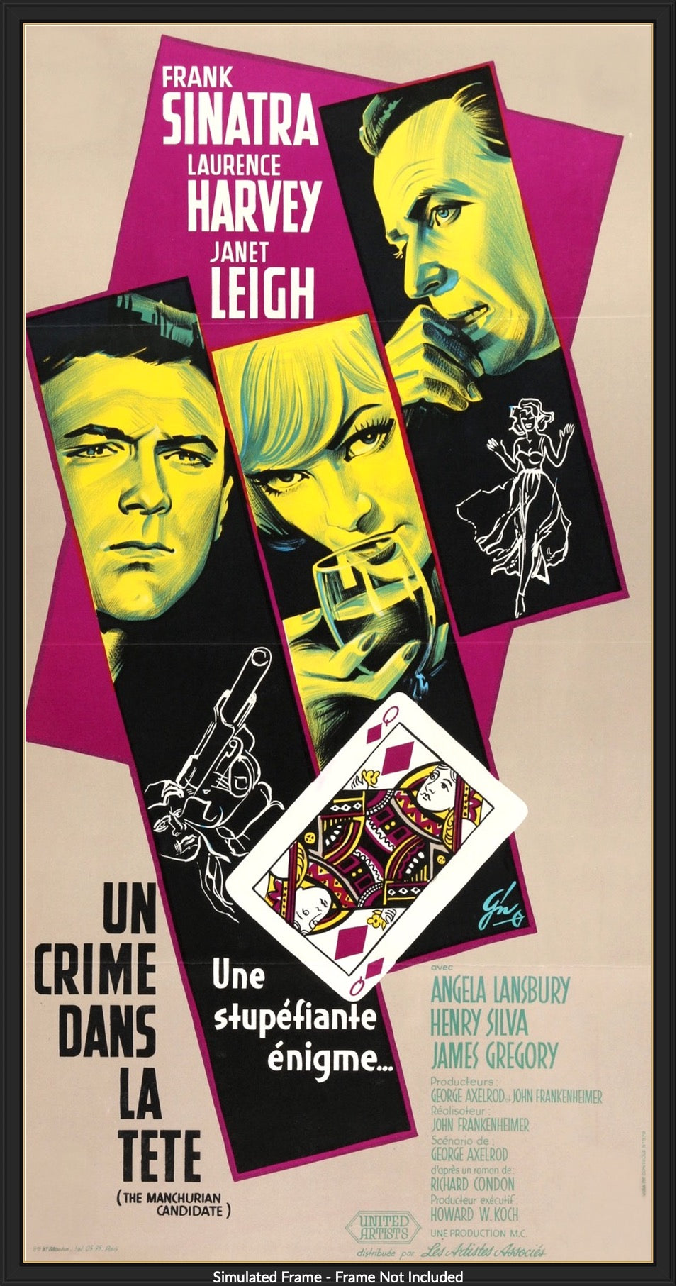 Manchurian Candidate (1962) original movie poster for sale at Original Film Art - Vintage Movie Posters