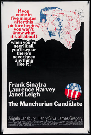 Manchurian Candidate (1962) original movie poster for sale at Original Film Art