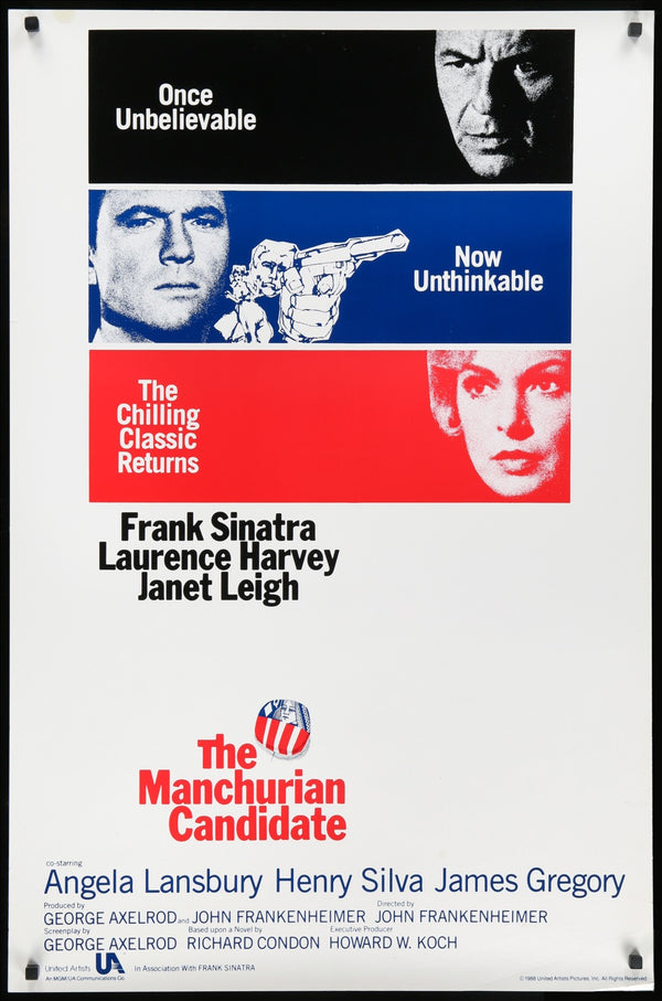 The Manchurian Candidate (1962) R1988 One-Sheet Movie Poster