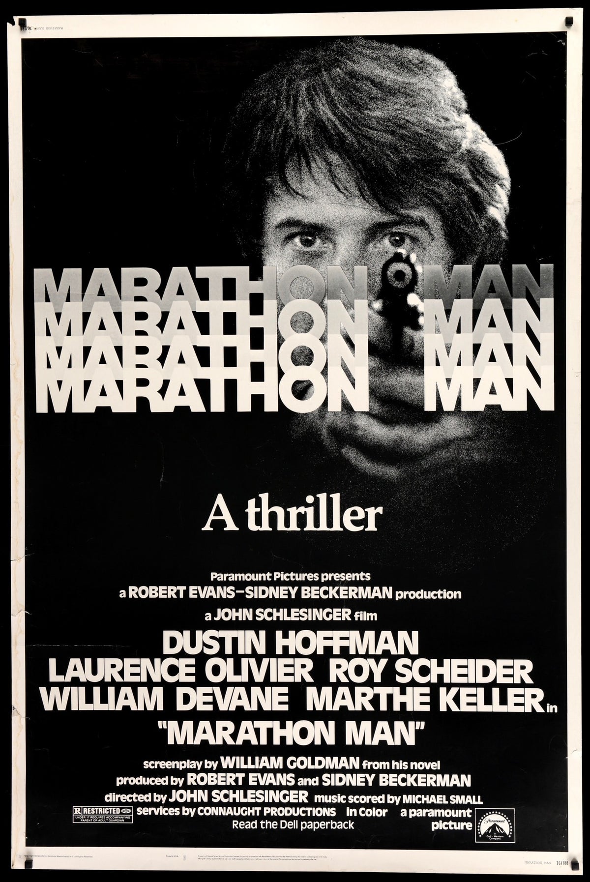 Marathon Man (1976) original movie poster for sale at Original Film Art - Vintage Movie Posters