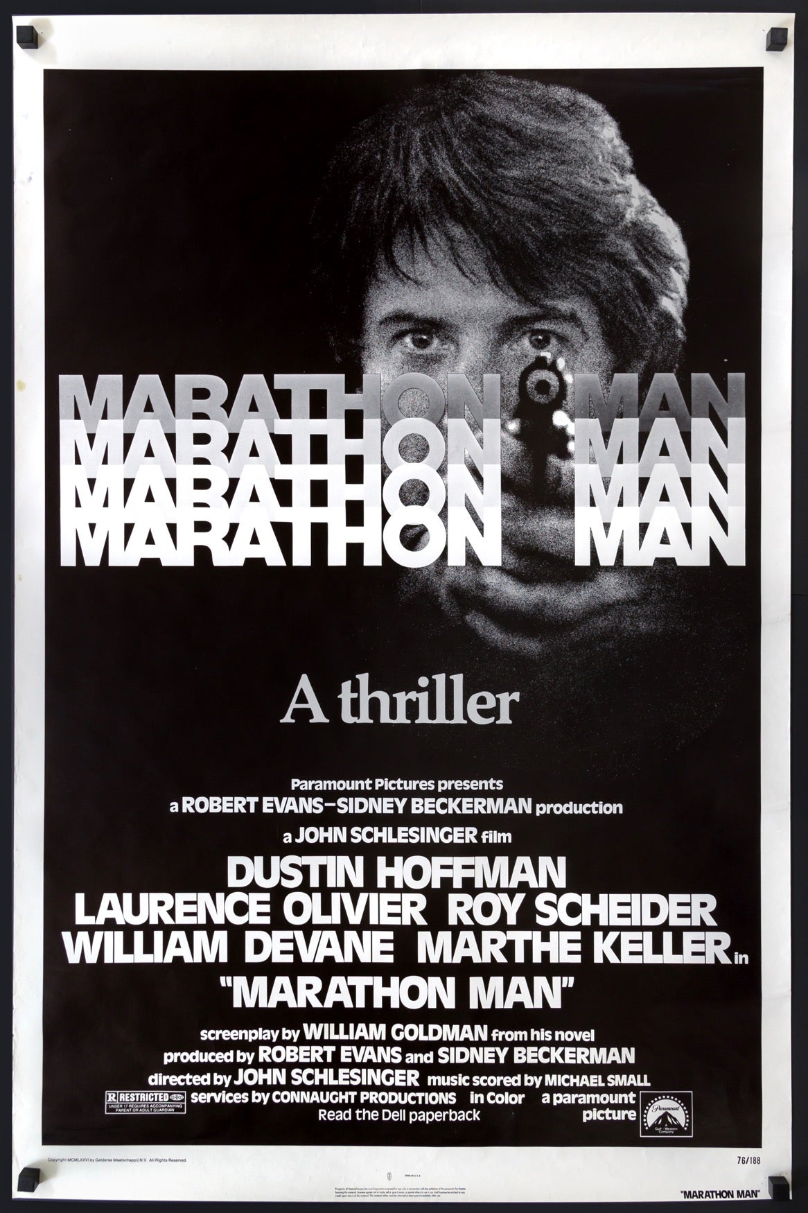 Marathon Man (1976) original movie poster for sale at Original Film Art