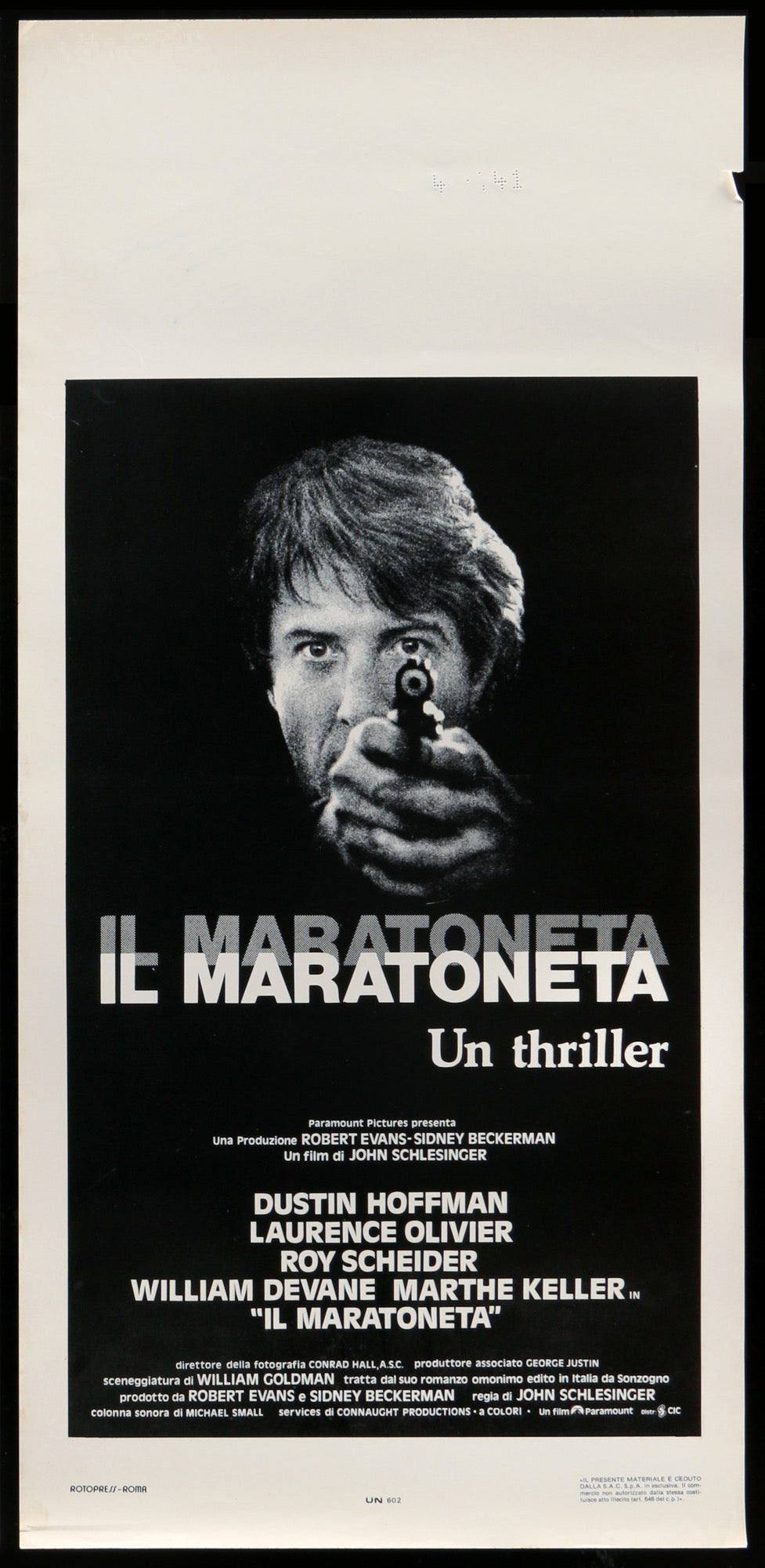 Marathon Man (1976) original movie poster for sale at Original Film Art