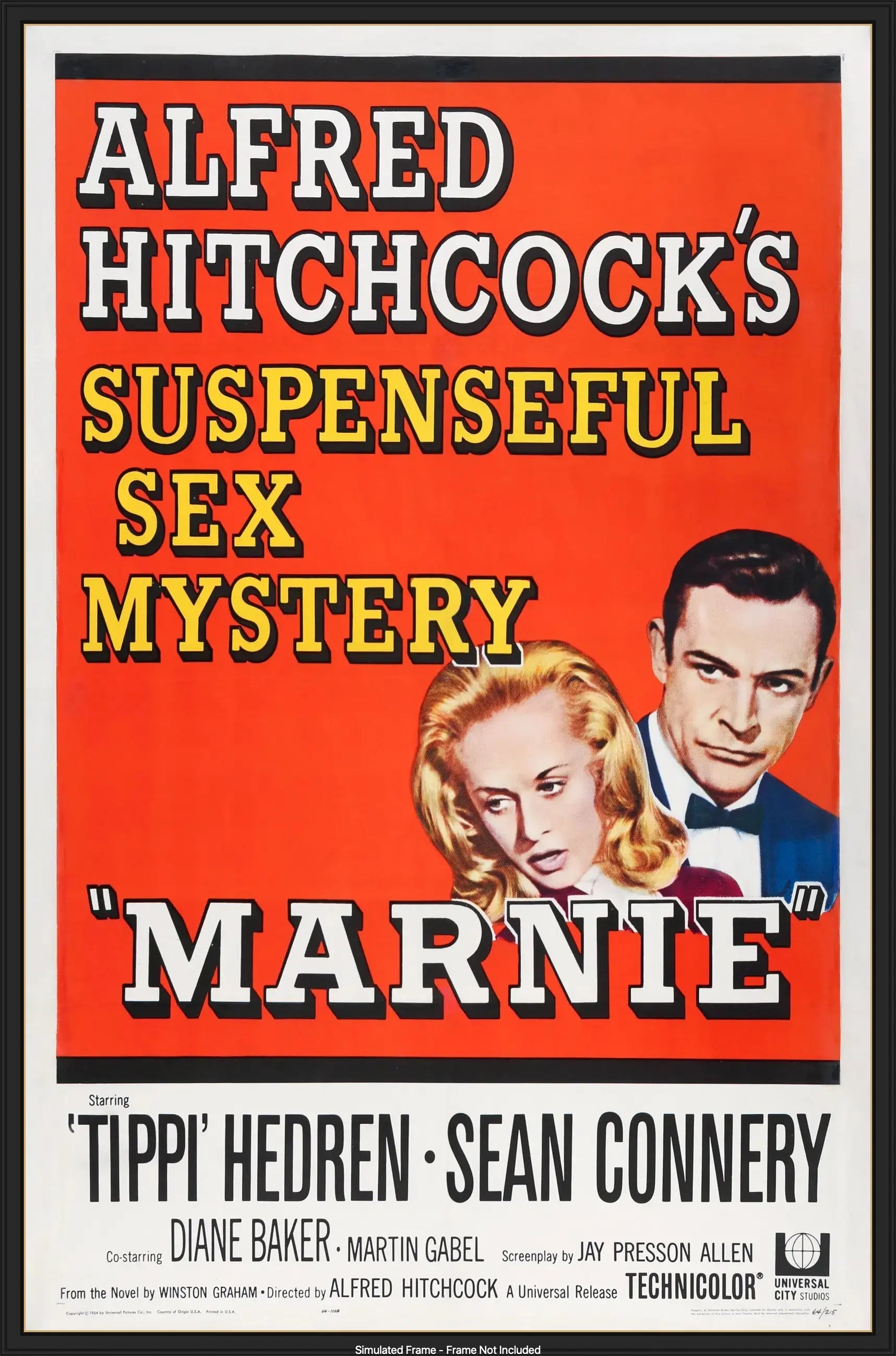 Marnie (1964) original movie poster for sale at Original Film Art