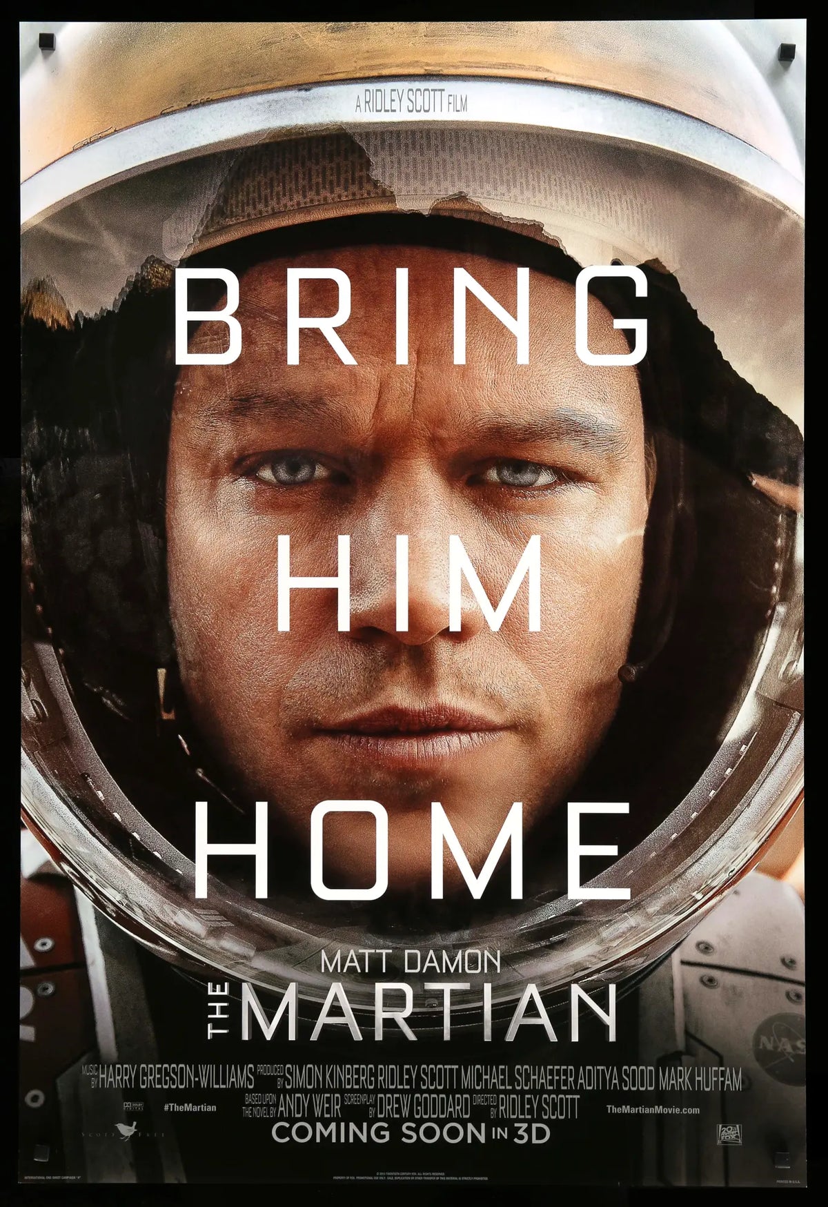 Martian (2015) original movie poster for sale at Original Film Art