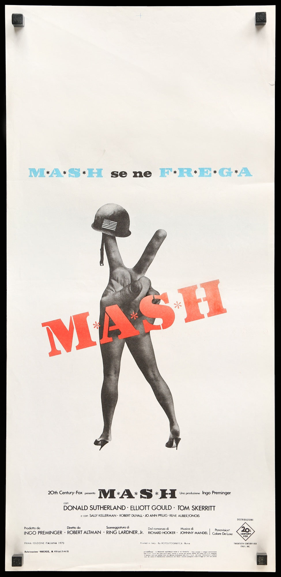 MASH (1970) original movie poster for sale at Original Film Art