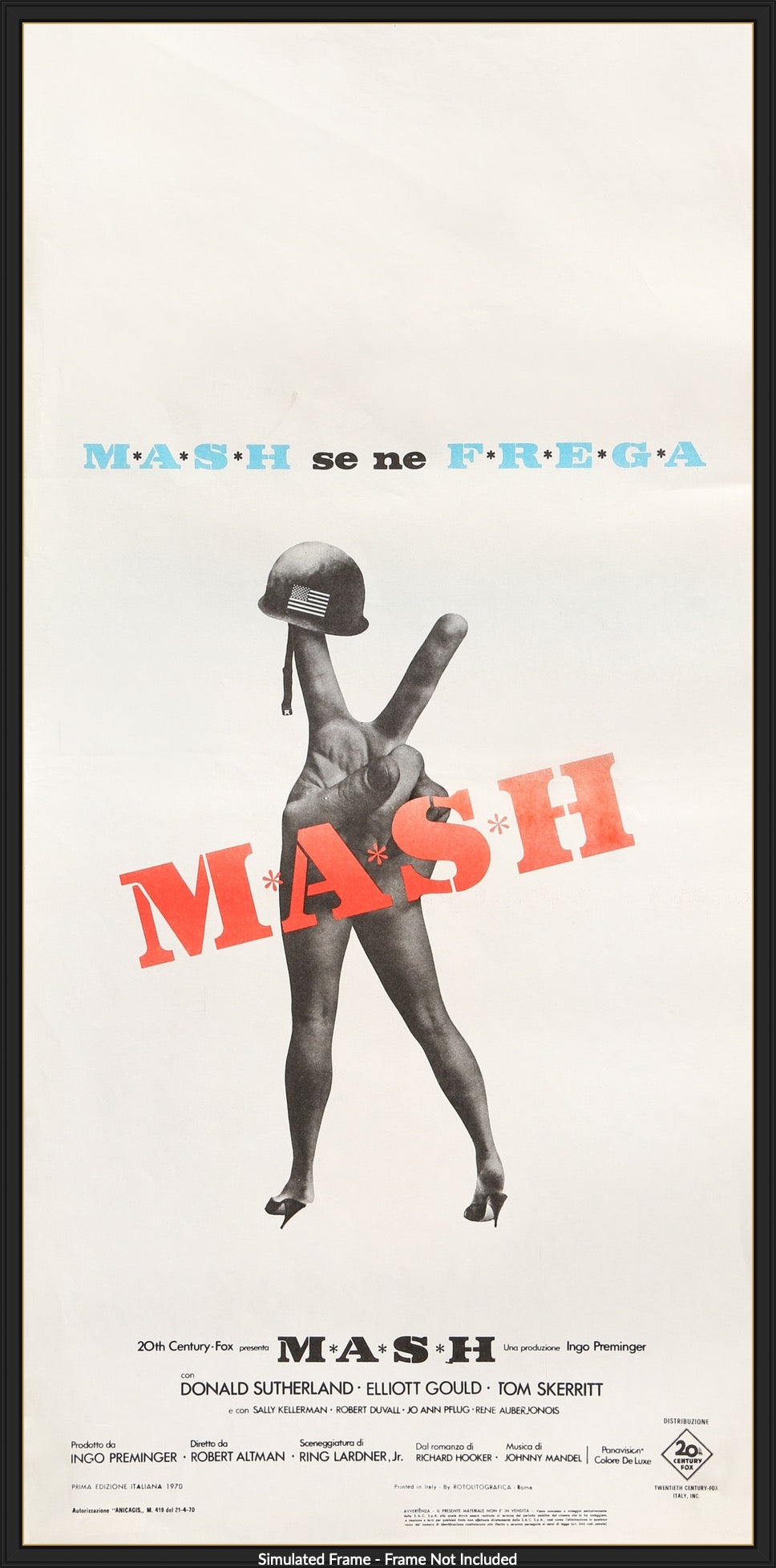 MASH (1970) original movie poster for sale at Original Film Art