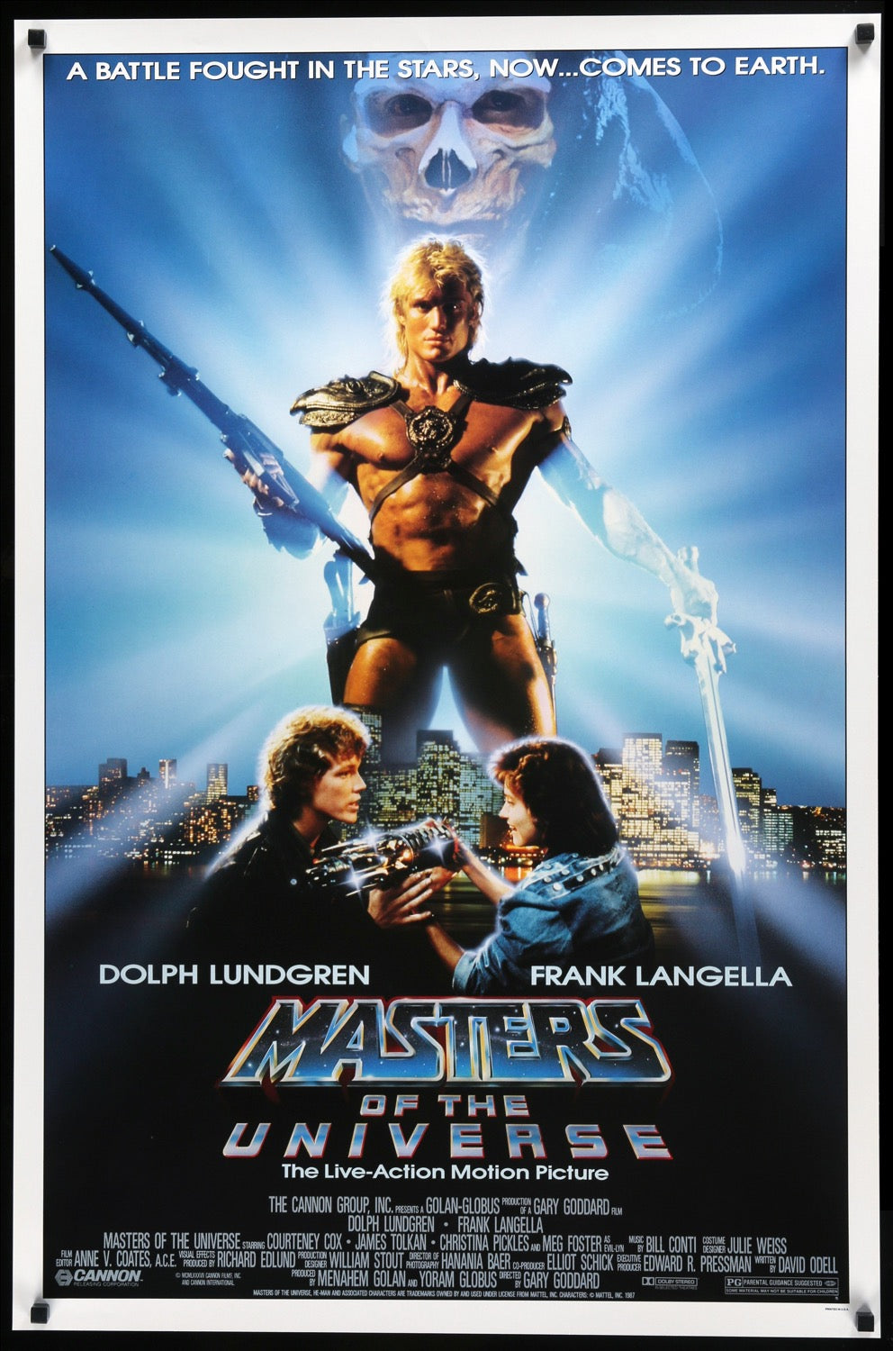 Masters of the Universe (1987) original movie poster for sale at Original Film Art - Vintage Movie Posters