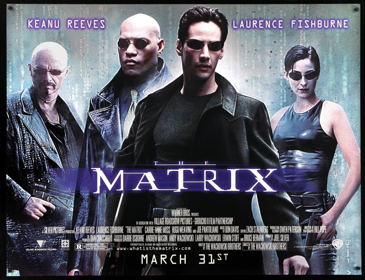 Matrix (1999) original movie poster for sale at Original Film Art