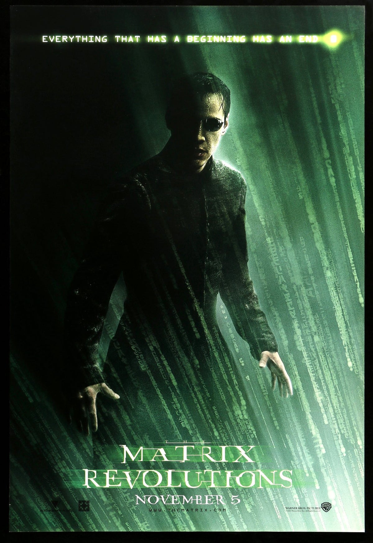 Matrix Revolutions (2003) original movie poster for sale at Original Film Art
