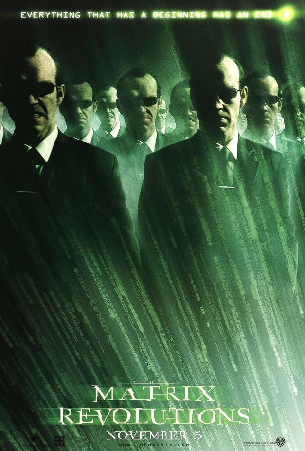 Matrix Revolutions (2003) original movie poster for sale at Original Film Art