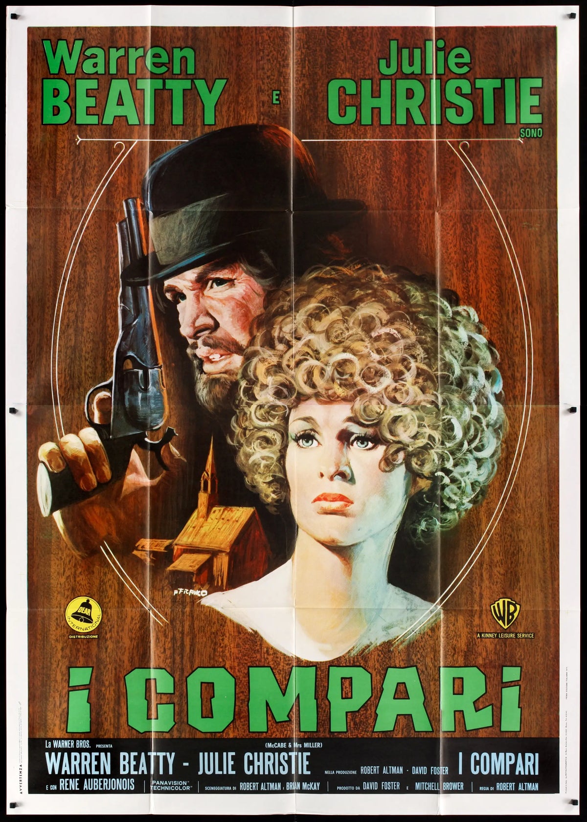 McCabe &amp; Mrs. Miller (1971) original movie poster for sale at Original Film Art - Vintage Movie Posters