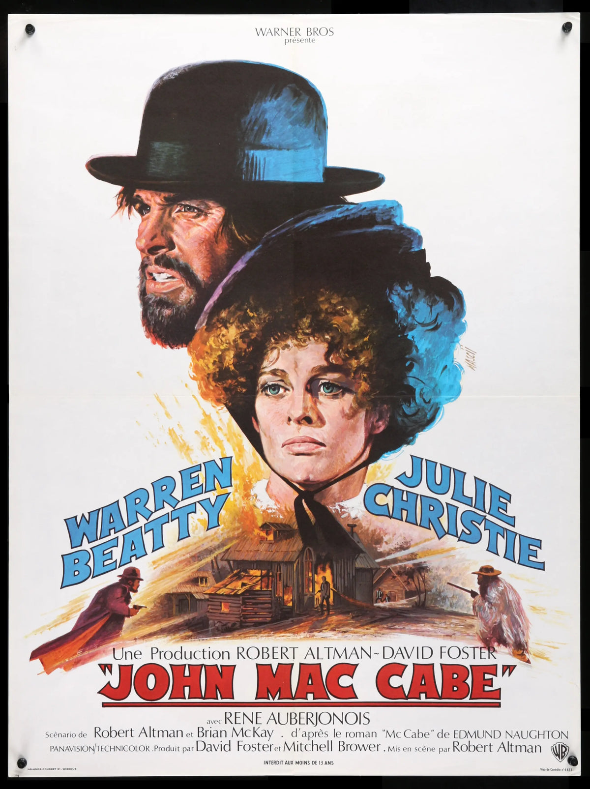 McCabe and Mrs. Miller (1971) original movie poster for sale at Original Film Art - Vintage Movie Posters