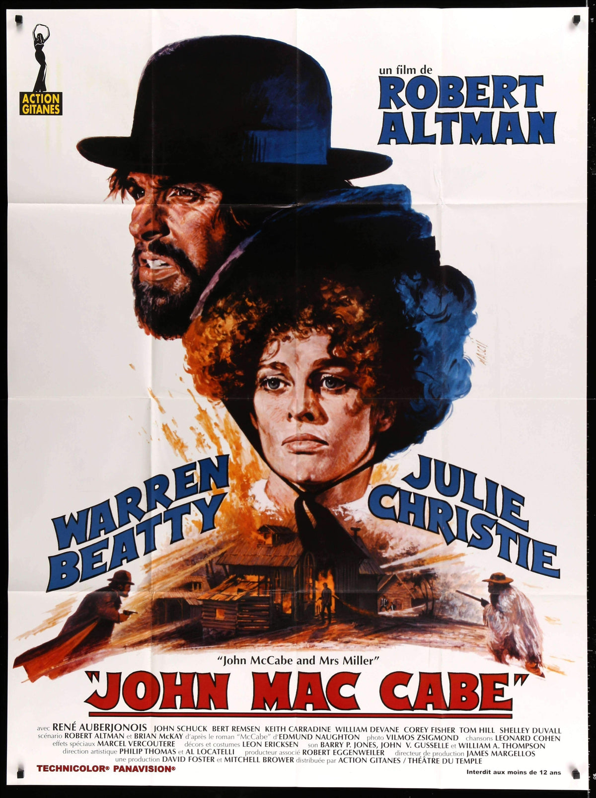 McCabe and Mrs. Miller (1971) original movie poster for sale at Original Film Art