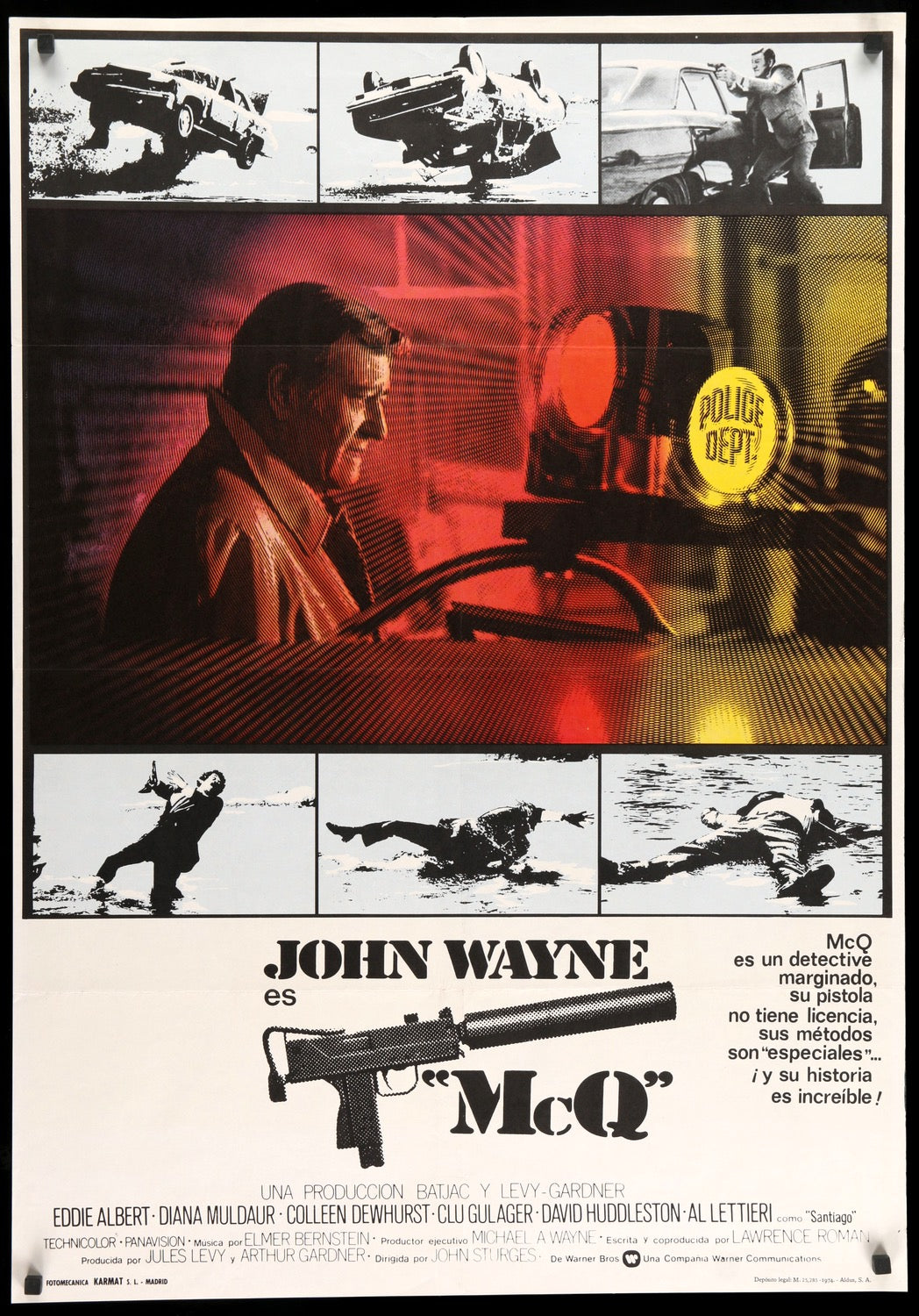 McQ (1974) original movie poster for sale at Original Film Art
