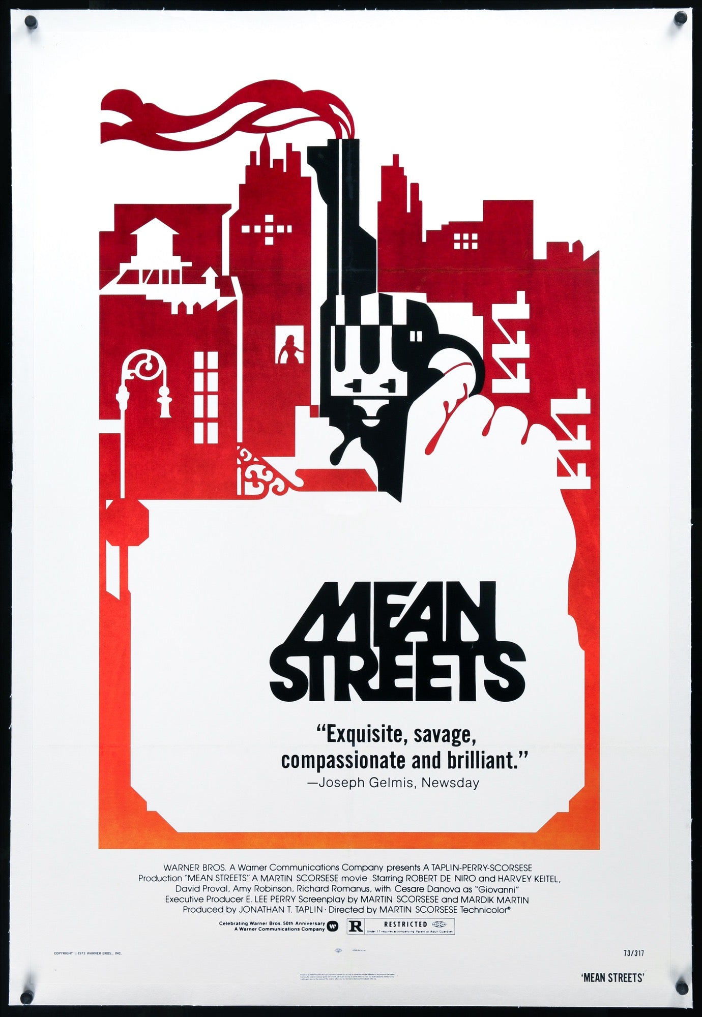 Mean Streets (1973) original movie poster for sale at Original Film Art
