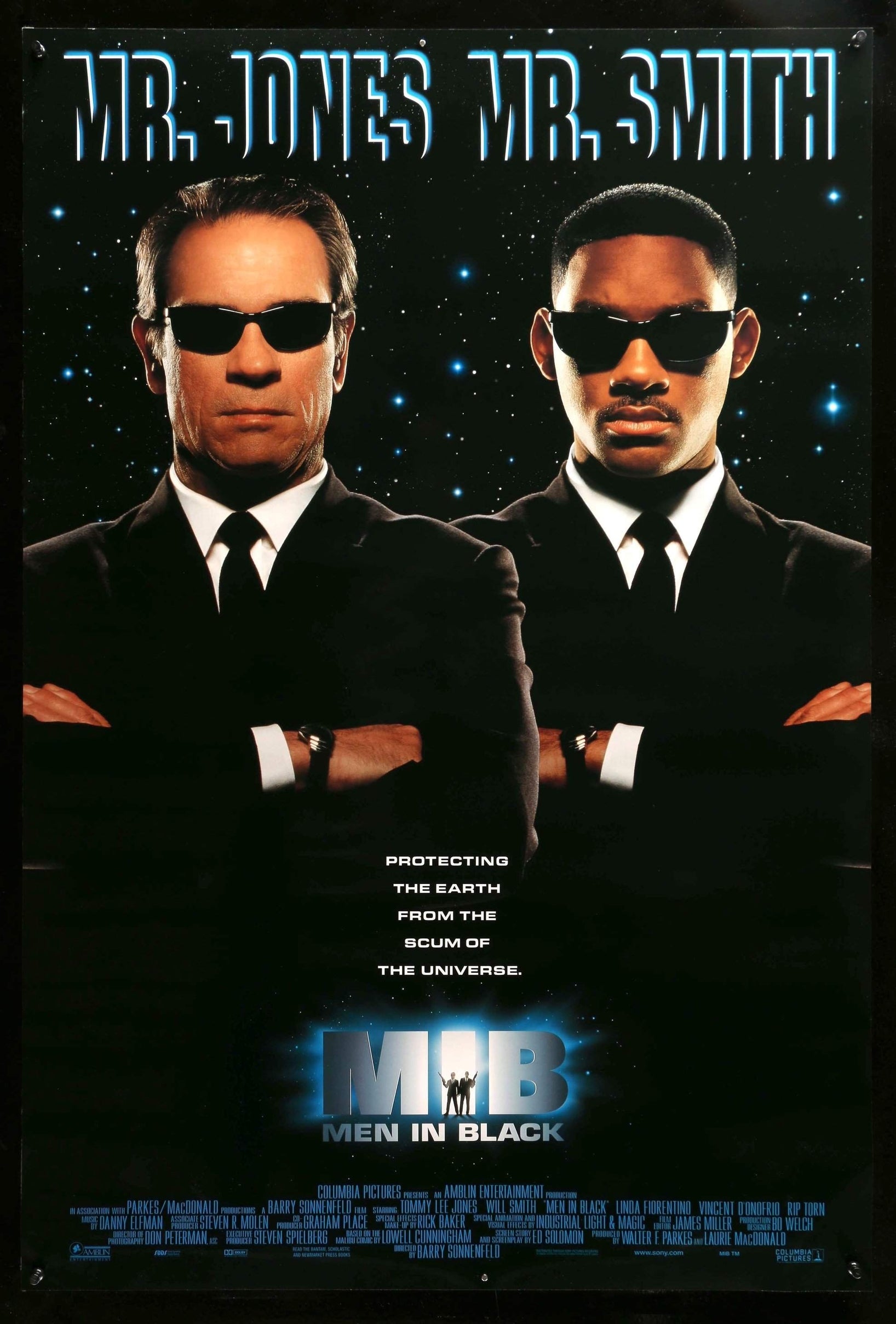 映画MIB（メン・イン・ブラック） ポスター Men in Black (1997) Original One-Sheet Movie Poster - Original